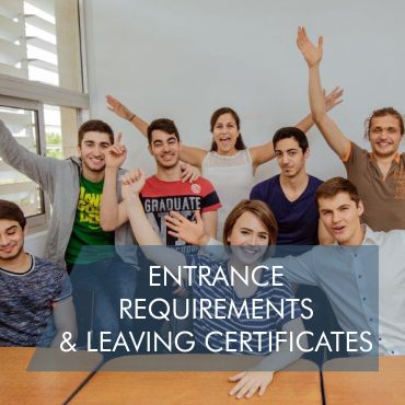 Entrance Requirements and Leaving Certificates